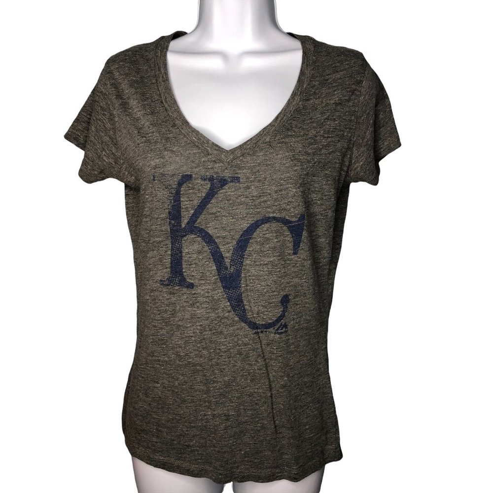 Majestic Kansas City t-shirt med grey
